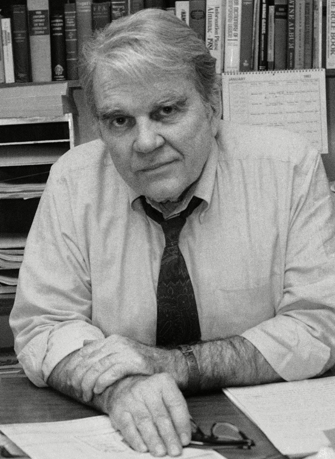 Portrait of the great Andy Rooney from 60 Minutes.